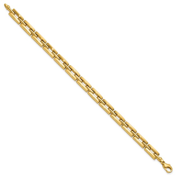 Leslie's 14K Polished 6.5mm Fancy Link Bracelet