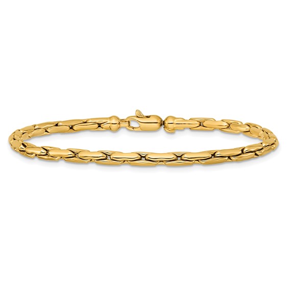 Leslie's 14K Polished Fancy Link Bracelet