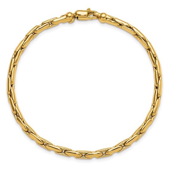 Leslie's 14K Polished Fancy Link Bracelet