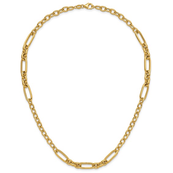 Leslie's 14K Polished Fancy Link Necklace