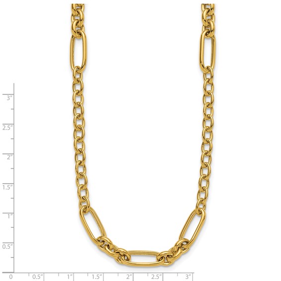Leslie's 14K Polished Fancy Link Necklace