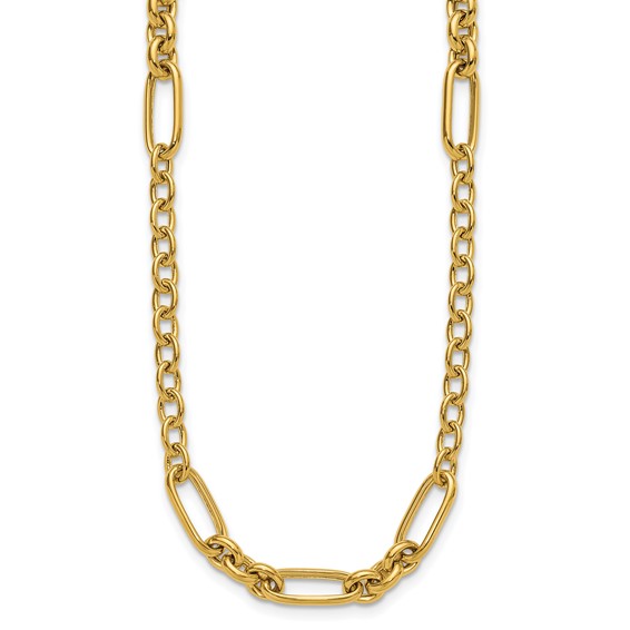 Leslie's 14K Polished Fancy Link Necklace