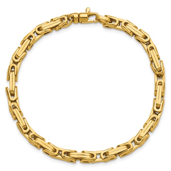 Leslie's 14K Polished Fancy Link Bracelet