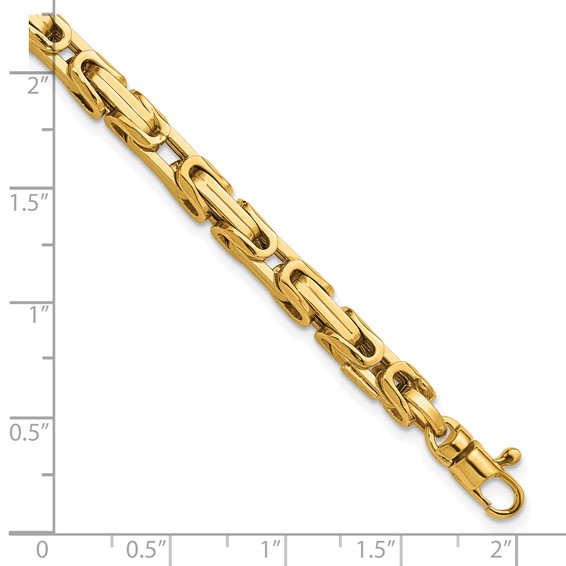 Leslie's 14K Polished Fancy Link Bracelet