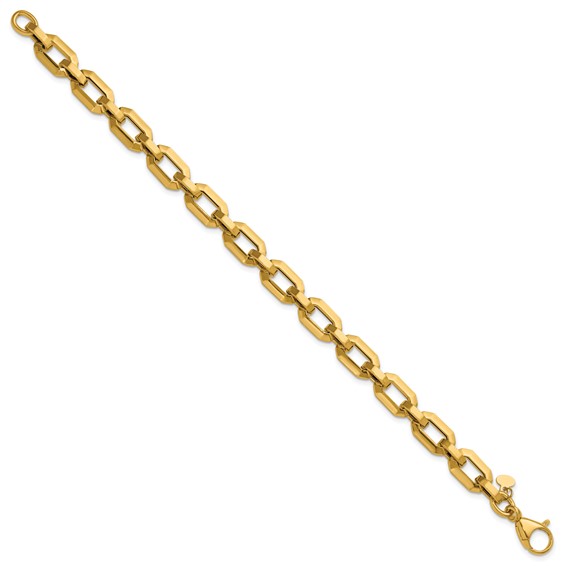Leslie's 14K Polished Fancy Link Bracelet