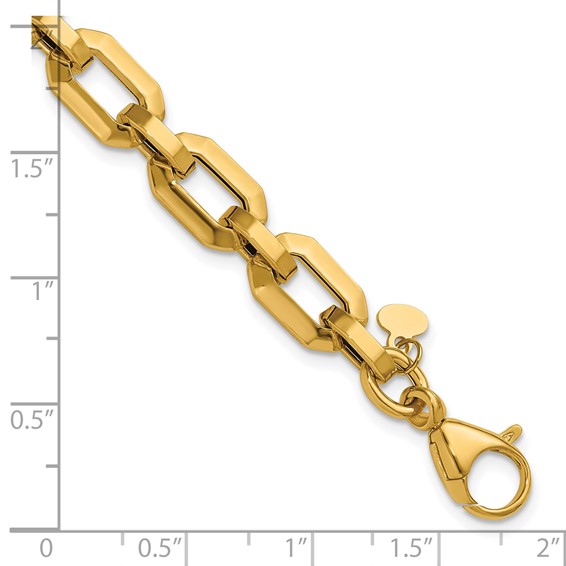 Leslie's 14K Polished Fancy Link Bracelet