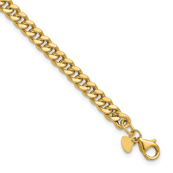 Leslie's 14K Polished Curb Link Bracelet