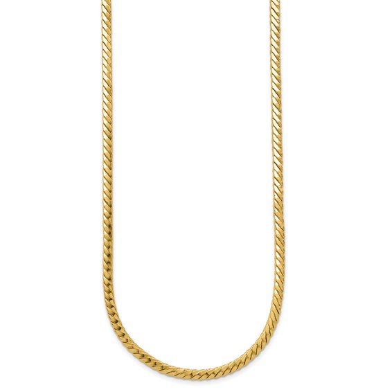 Leslie's Gold Link Necklace