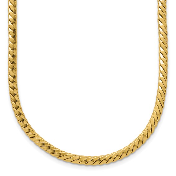 Leslie's Gold Link Necklace