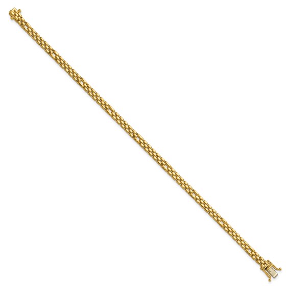 Leslie's 14K Polished Fancy Link Bracelet