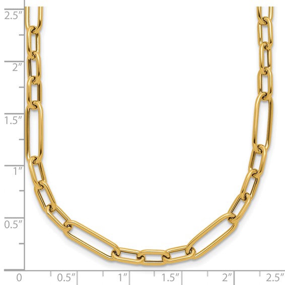 Leslie's 14K Polished Fancy Link Necklace