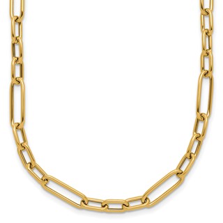 Leslie's 14K Polished Fancy Link Necklace
