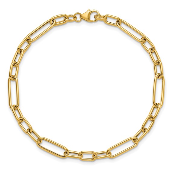 Leslie's 14K Polished Fancy Link Bracelet