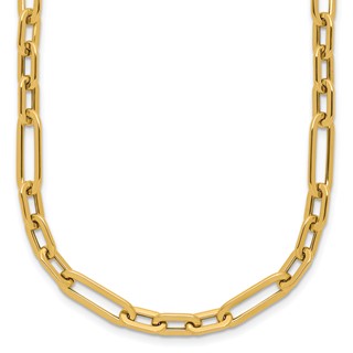 Leslie's 14K Polished Fancy Link Necklace