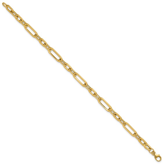 Leslie's  14K Polished Fancy Link Bracelet