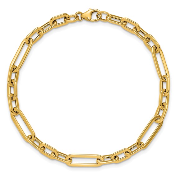Leslie's  14K Polished Fancy Link Bracelet