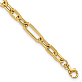 Leslie's  14K Polished Fancy Link Bracelet