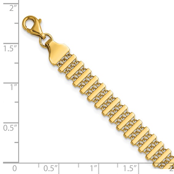 Leslie's 14K Polished Fancy Link Bracelet
