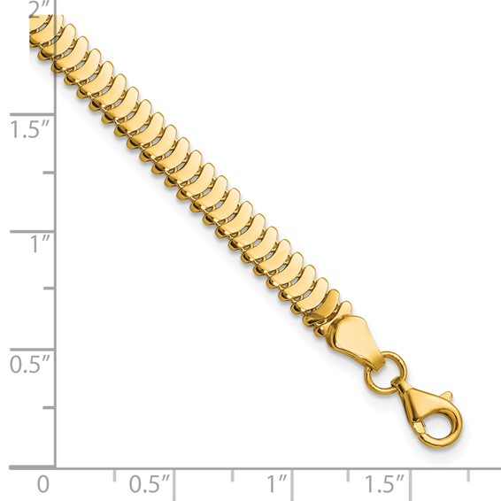 Leslie's 14K Polished Fancy Link Bracelet