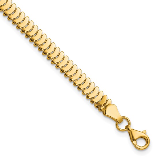 Leslie's 14K Polished Fancy Link Bracelet