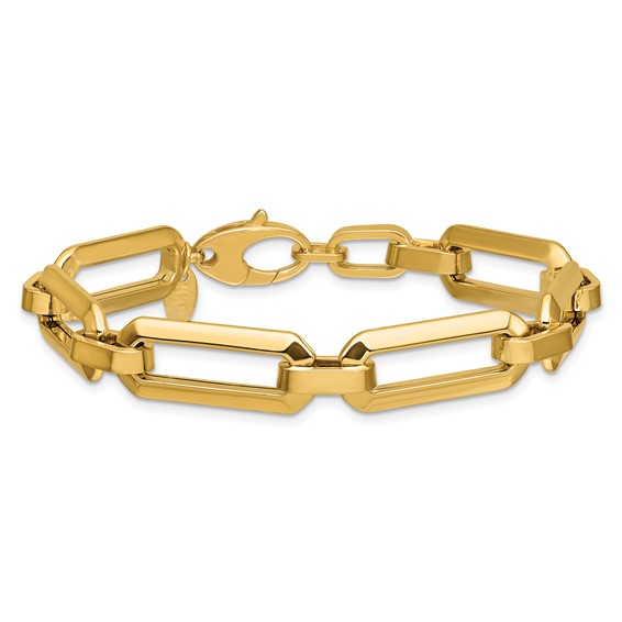 Leslie's 14K Polished Fancy Link Bracelet