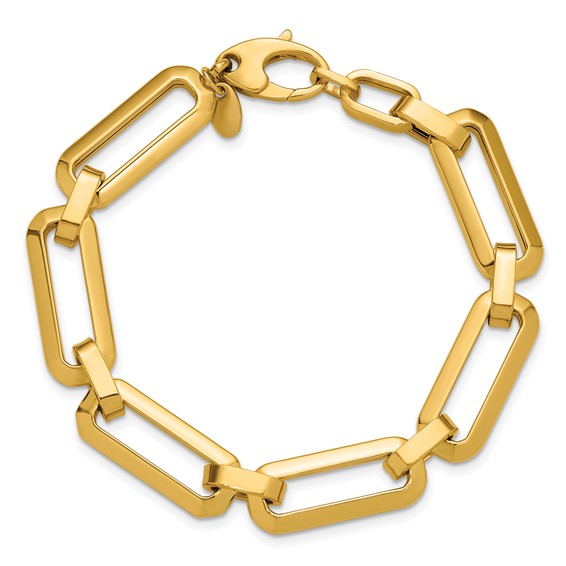 Leslie's 14K Polished Fancy Link Bracelet