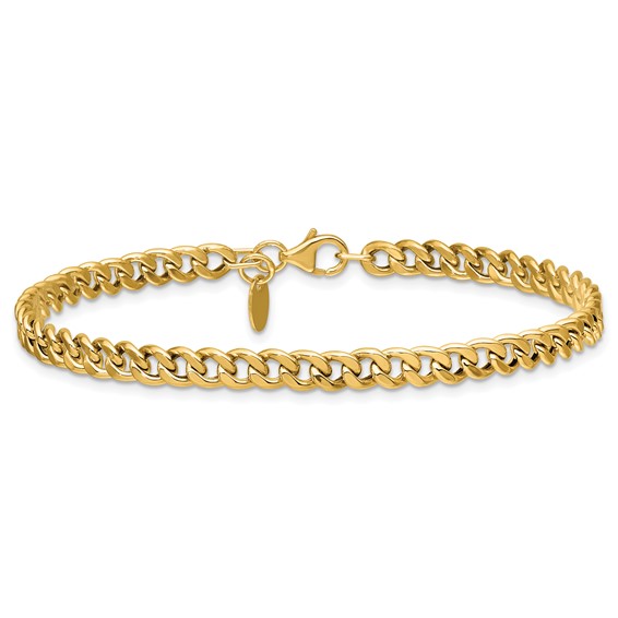 Leslie's 14K Polished Fancy Link Bracelet