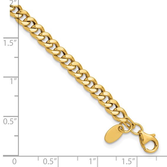 Leslie's 14K Polished Fancy Link Bracelet
