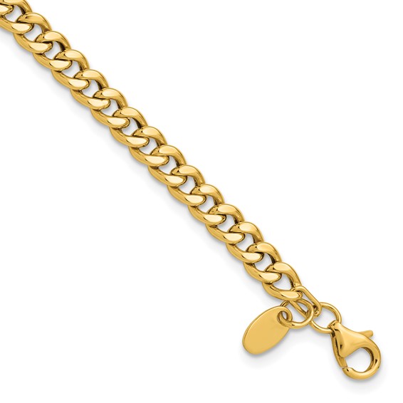 Leslie's 14K Polished Fancy Link Bracelet