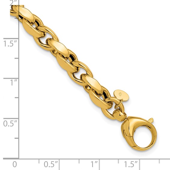 Leslie's 14K Polished Fancy Link Bracelet