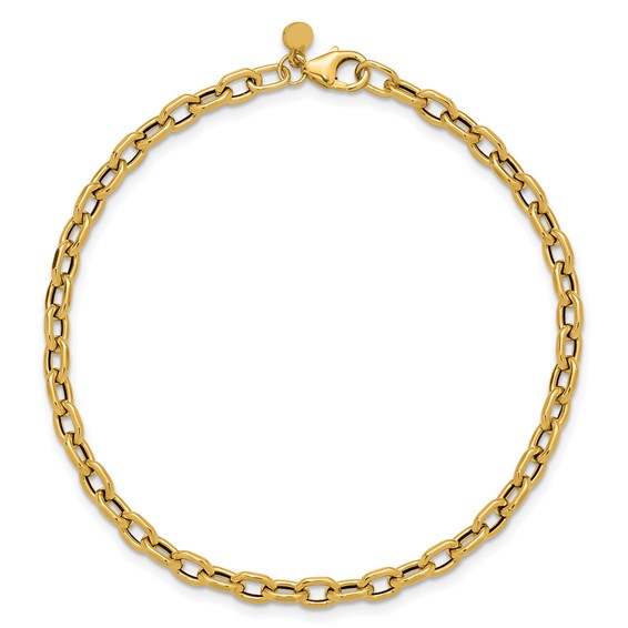 Leslie's 14K Polished Fancy Link Bracelet