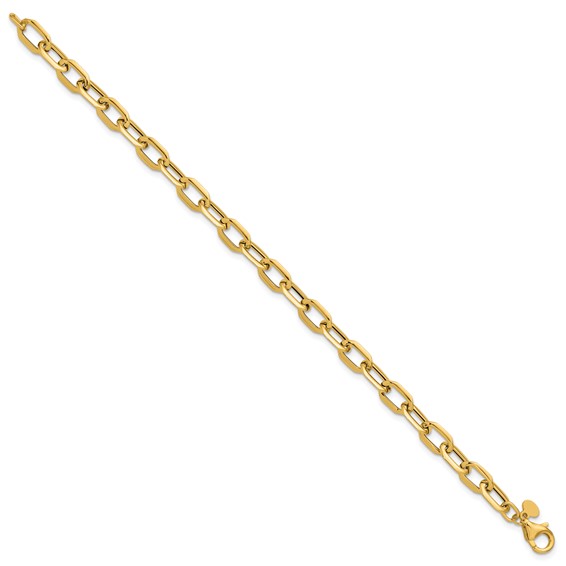 Leslie's 14K Polished Fancy Link Bracelet