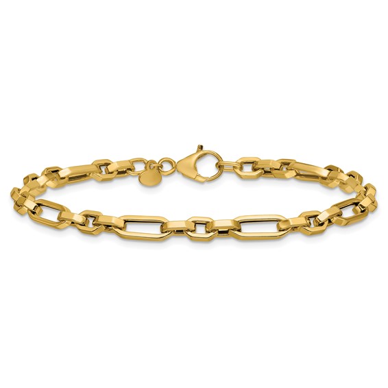 Leslie's 14K Polished Fancy Link Bracelet