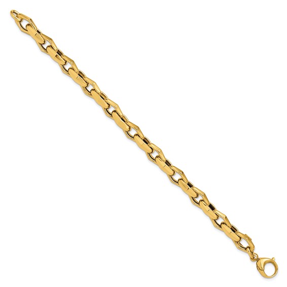 Leslie's 14K Polished Fancy Link Bracelet