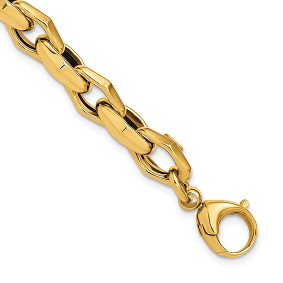 Leslie's 14K Polished Fancy Link Bracelet