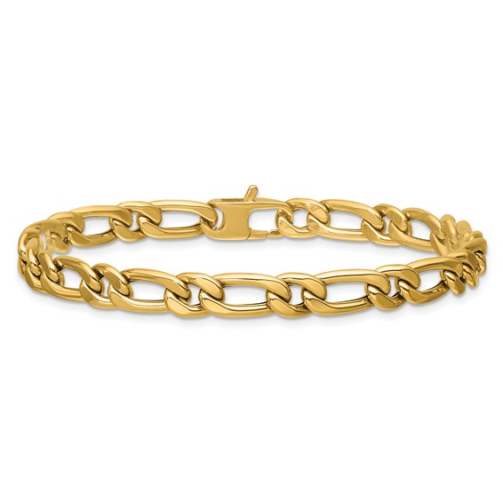 Leslie's 14K Polished Fancy Link Bracelet
