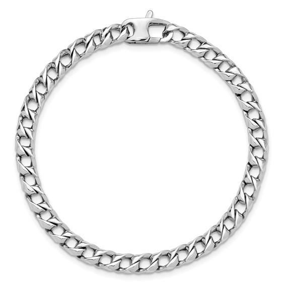 Leslie's 14K White Gold Polished Fancy Link Bracelet