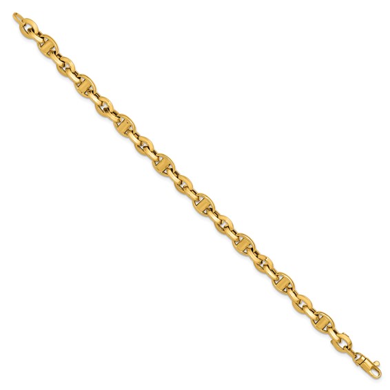 Leslie's 14K Polished Fancy Link Bracelet