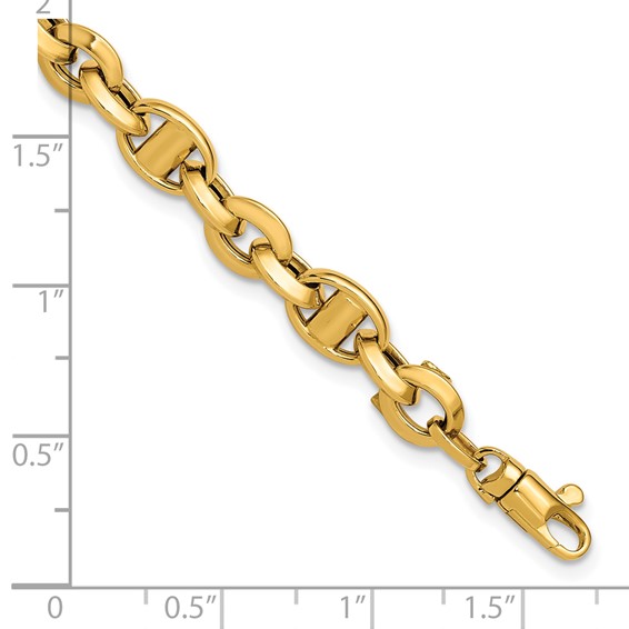 Leslie's 14K Polished Fancy Link Bracelet