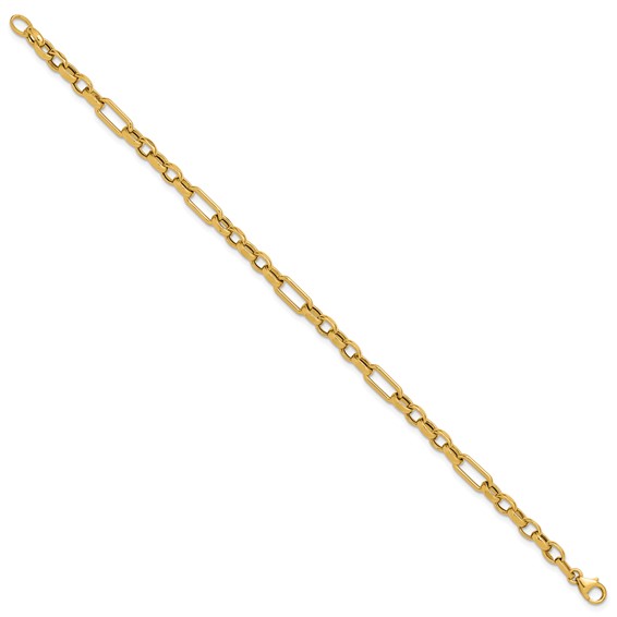 Leslie's 14K Polished Fancy Link Bracelet