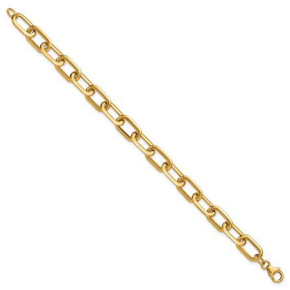 Leslie's 14K Polished Fancy Link Bracelet