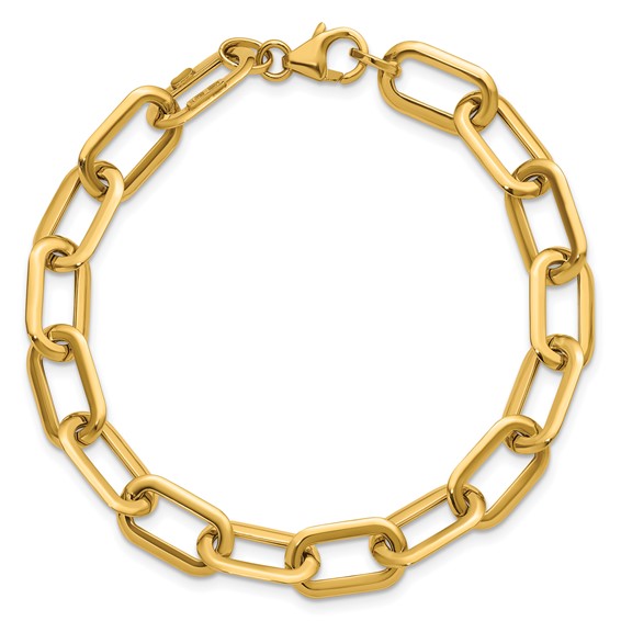 Leslie's 14K Polished Fancy Link Bracelet