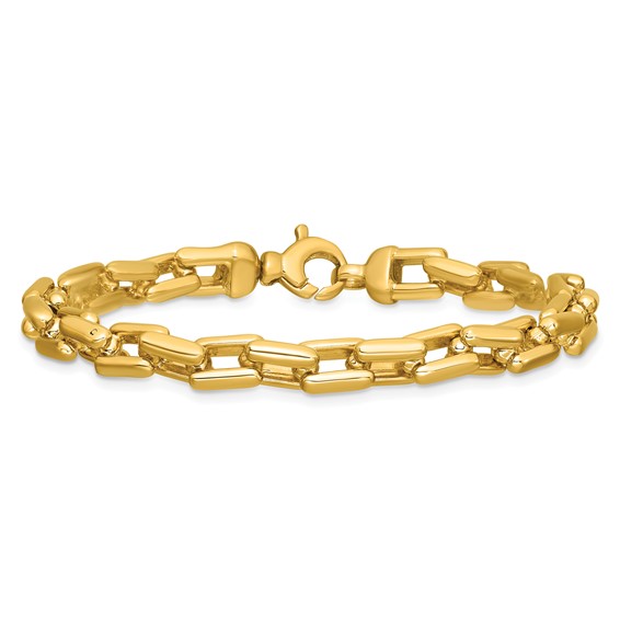 Leslie's 14K Polished Fancy Link Bracelet