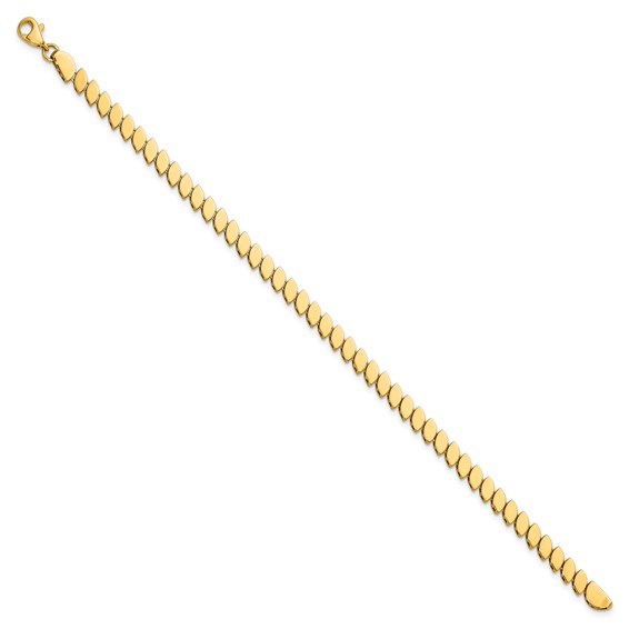 Leslie's 14K Polished Fancy Bracelet