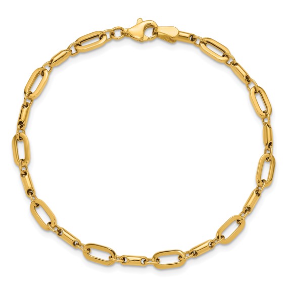 Leslie's 14K Polished Fancy Link Bracelet