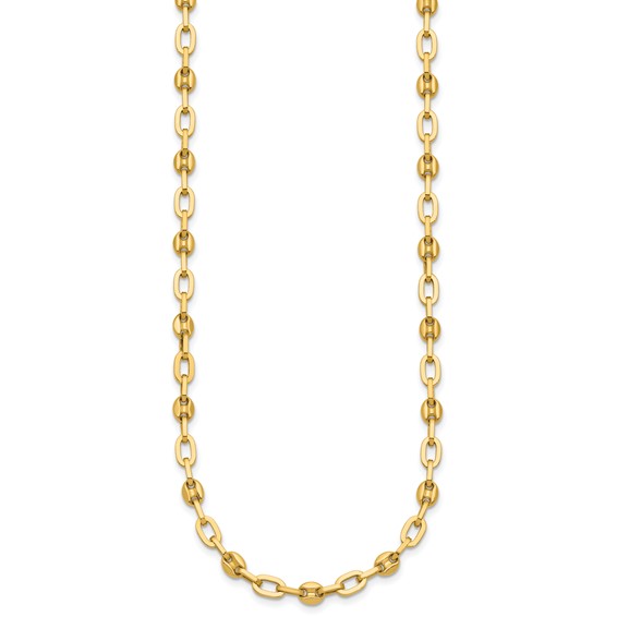 Leslie's 14K Polished Fancy Link Necklace