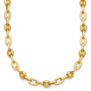 Leslie's 14K Polished Fancy Link Necklace