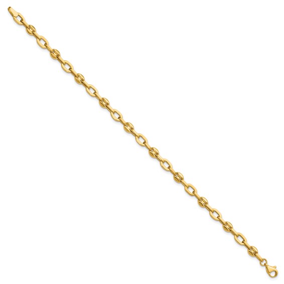 Leslie's 14K Polished Fancy Link Bracelet