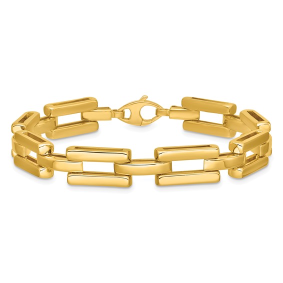 Leslie's 14K Polished Fancy Link Bracelet