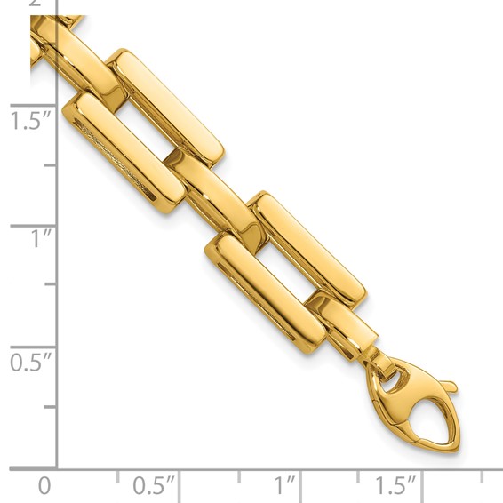Leslie's 14K Polished Fancy Link Bracelet